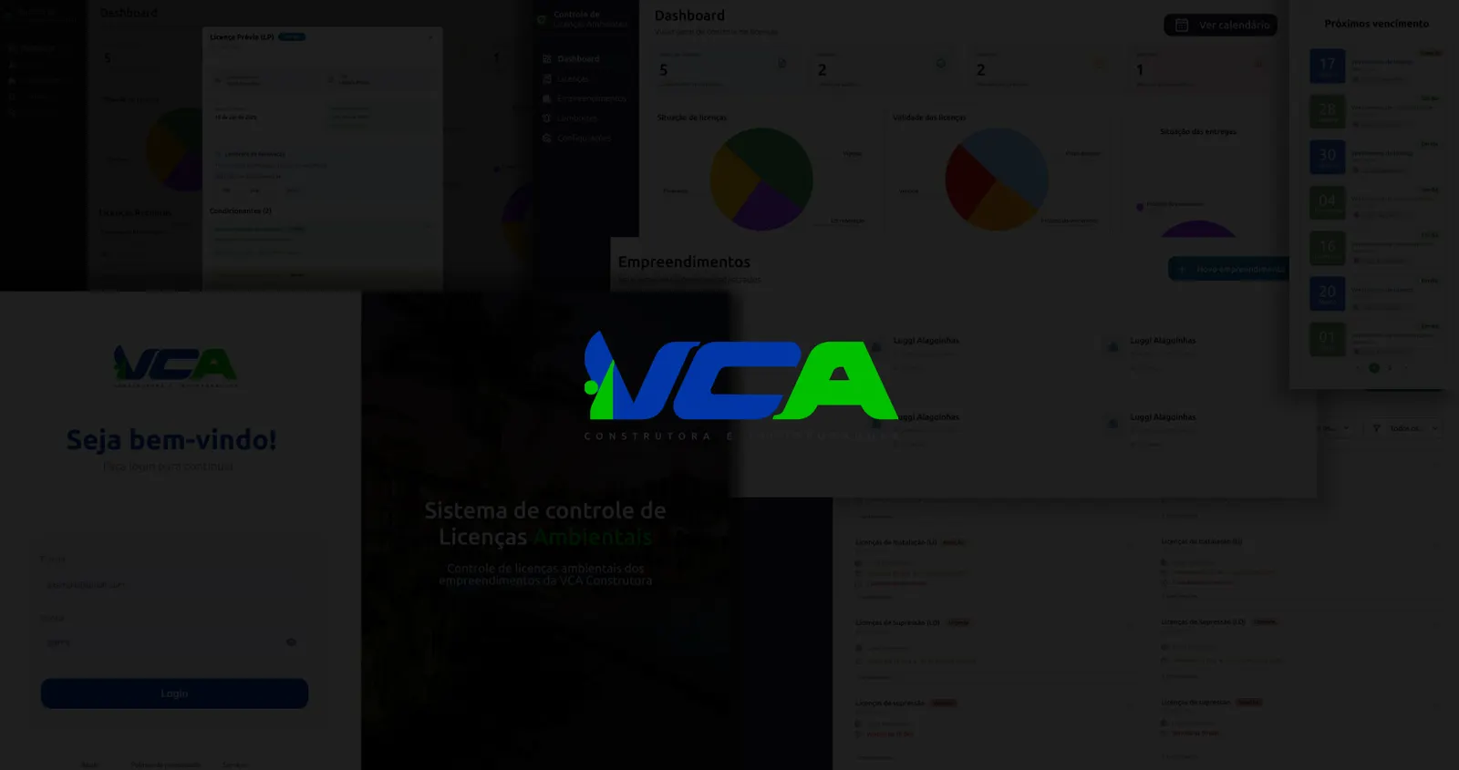Licenças ambientais — tela 2