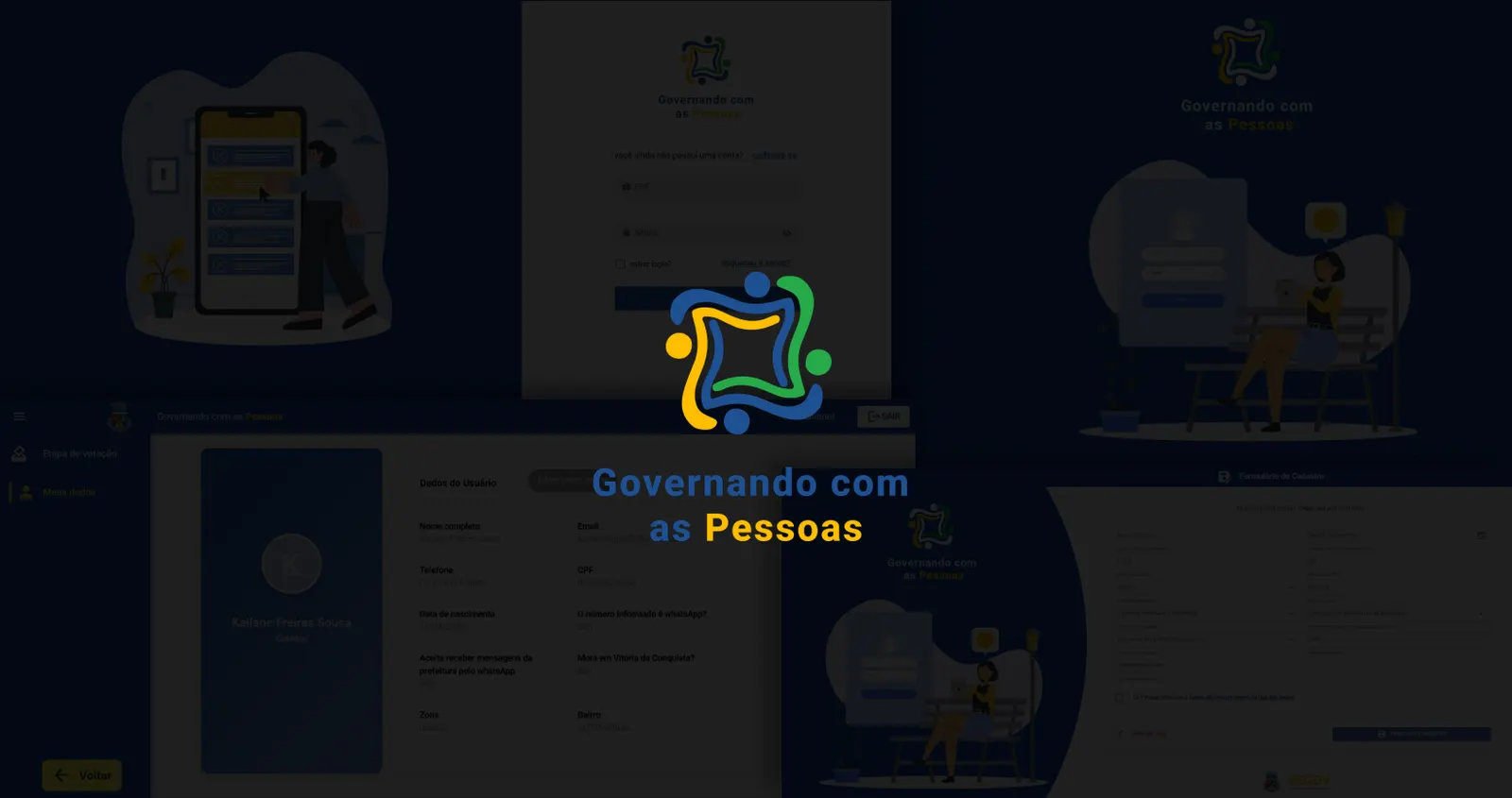 Governando com as Pessoas — tela 2